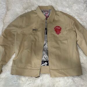 Marty Supreme Wally Work Jacket GOLF WANG Khaki